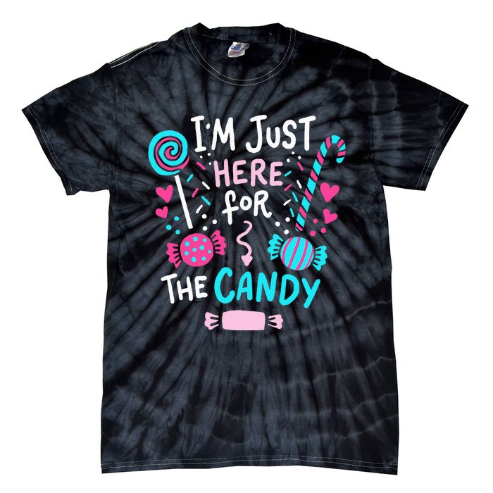 Spooky Sweet Treats Halloween Candy Lollipop Surprise Tie-Dye T-Shirt