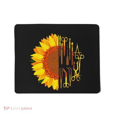 Surgical Scrub Tech Surgeon Sunflower Surgery Intern Or Mousepad