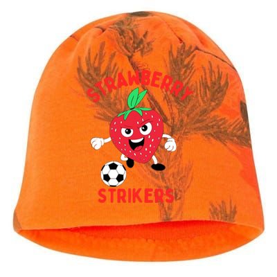 Strawberry Soccer Team Kati - Camo Knit Beanie