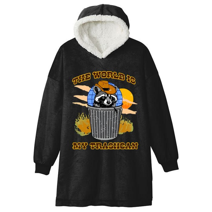 Shithead Steve The World Is My Trashcan Hooded Wearable Blanket