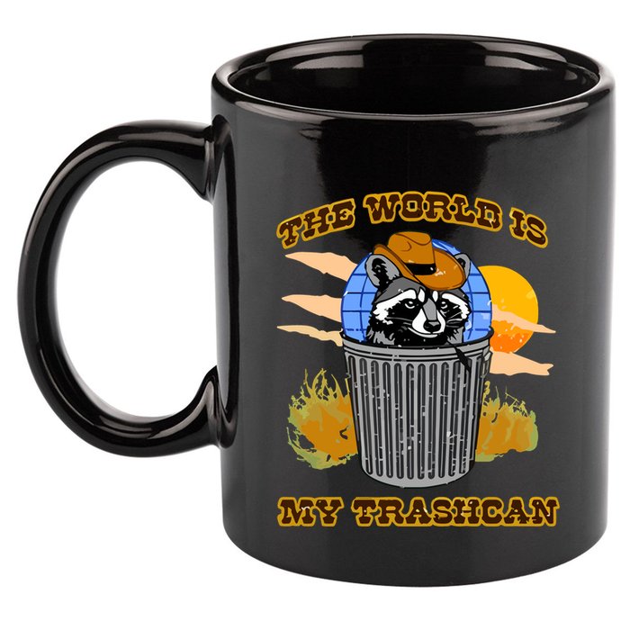 Shithead Steve The World Is My Trashcan 11oz C Handle Ceramic Mug