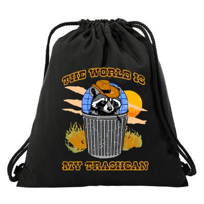 Shithead Steve The World Is My Trashcan Drawstring Bag