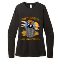 Shithead Steve The World Is My Trashcan Womens CVC Long Sleeve Shirt