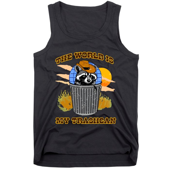 Shithead Steve The World Is My Trashcan Tank Top