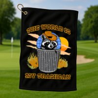 Shithead Steve The World Is My Trashcan Golf Towel