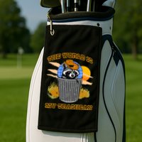 Shithead Steve The World Is My Trashcan Golf Towel