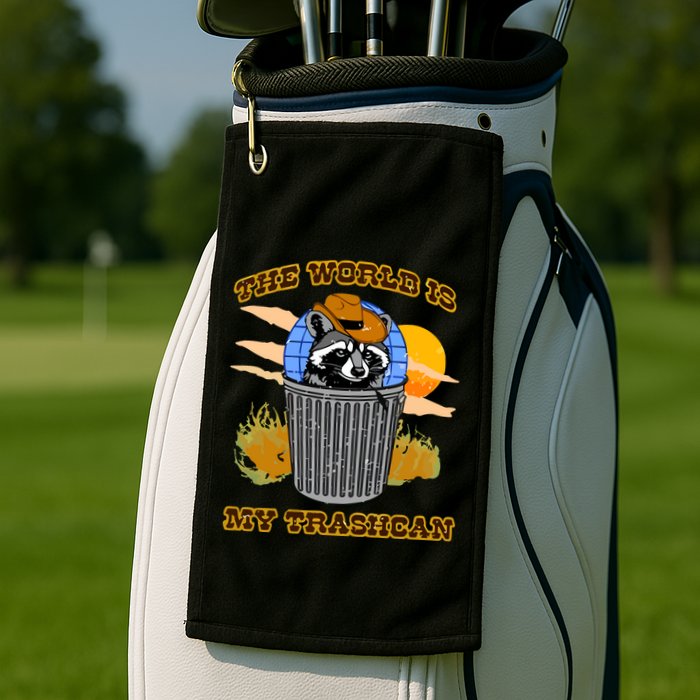 Shithead Steve The World Is My Trashcan Golf Towel
