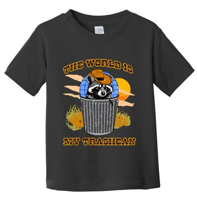 Shithead Steve The World Is My Trashcan Toddler T-Shirt