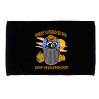 Shithead Steve The World Is My Trashcan Microfiber Hand Towel