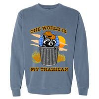 Shithead Steve The World Is My Trashcan Garment-Dyed Sweatshirt
