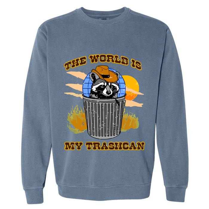 Shithead Steve The World Is My Trashcan Garment-Dyed Sweatshirt