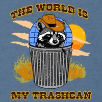 Shithead Steve The World Is My Trashcan Garment-Dyed Sweatshirt