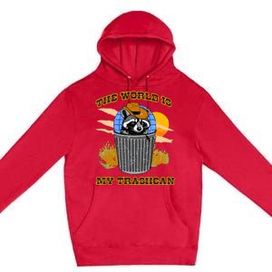 Shithead Steve The World Is My Trashcan Premium Pullover Hoodie