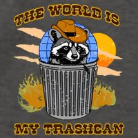 Shithead Steve The World Is My Trashcan Vector Backpack