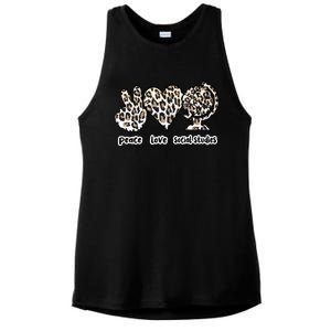 Social Studies Teacher Appreciation Cool Gift Ladies PosiCharge Tri-Blend Wicking Tank