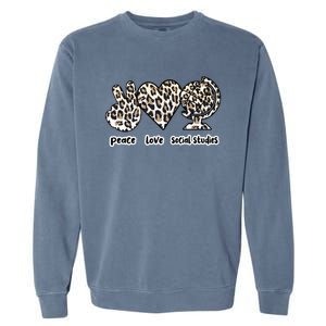 Social Studies Teacher Appreciation Cool Gift Garment-Dyed Sweatshirt