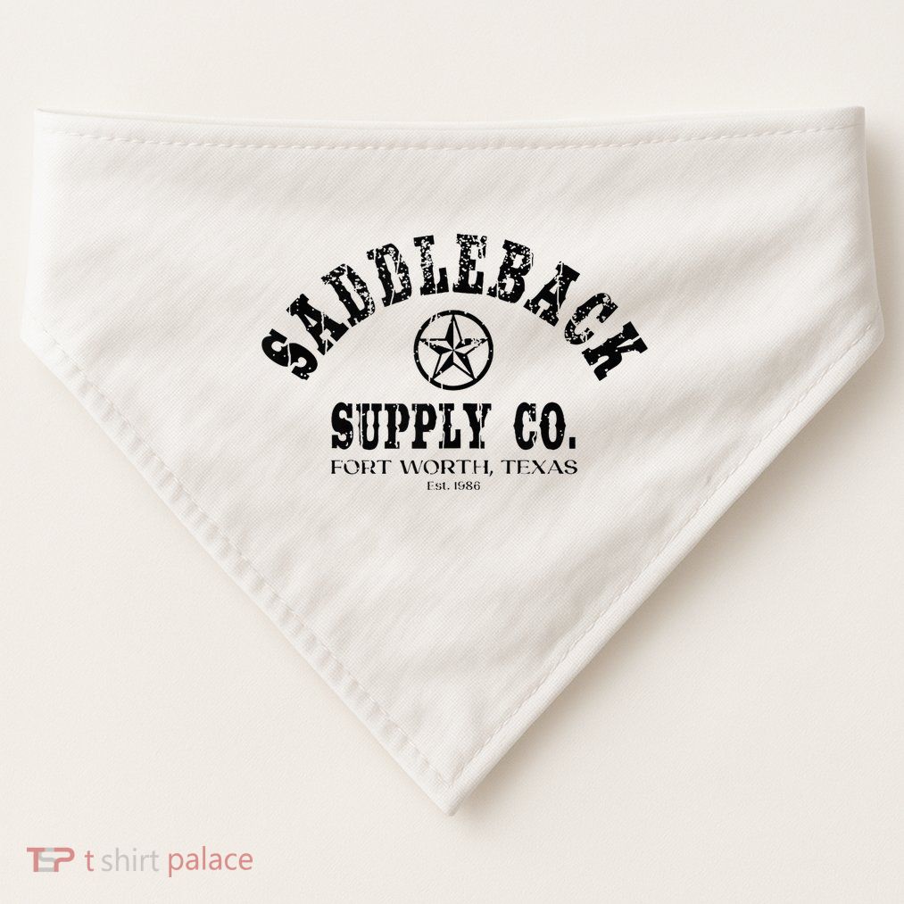 Saddleback Supply The Lone Star USA-Made Doggie Bandana