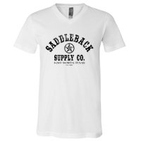 Saddleback Supply The Lone Star V-Neck T-Shirt