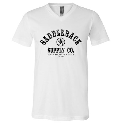 Saddleback Supply The Lone Star V-Neck T-Shirt