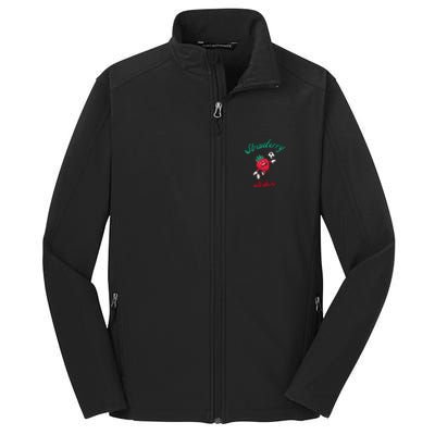 Strawberry Soccer Team Strawberry Strikers Core Soft Shell Jacket