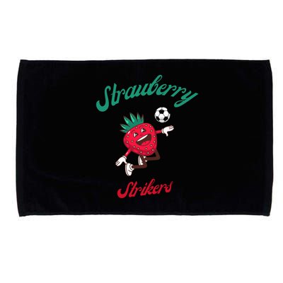 Strawberry Soccer Team Strawberry Strikers Microfiber Hand Towel