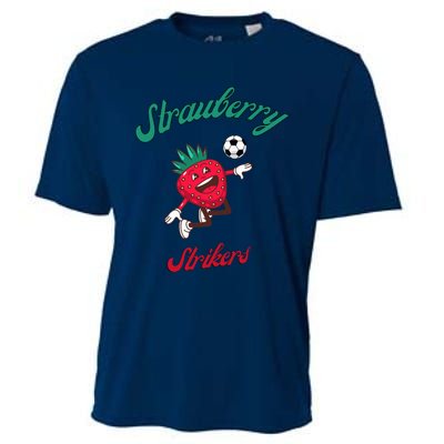 Strawberry Soccer Team Strawberry Strikers Cooling Performance Crew T-Shirt