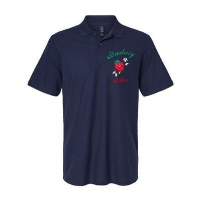 Strawberry Soccer Team Strawberry Strikers Softstyle Adult Sport Polo