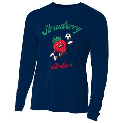 Strawberry Soccer Team Strawberry Strikers Cooling Performance Long Sleeve Crew