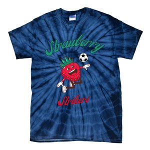 Strawberry Soccer Team Strawberry Strikers Tie-Dye T-Shirt