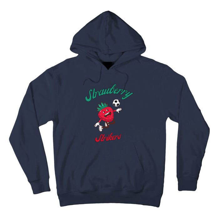 Strawberry Soccer Team Strawberry Strikers Tall Hoodie