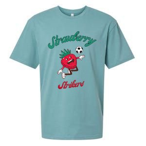 Strawberry Soccer Team Strawberry Strikers Sueded Cloud Jersey T-Shirt