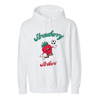 Strawberry Soccer Team Strawberry Strikers Garment-Dyed Fleece Hoodie