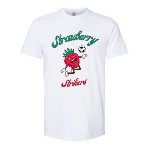 Strawberry Soccer Team Strawberry Strikers Softstyle CVC T-Shirt