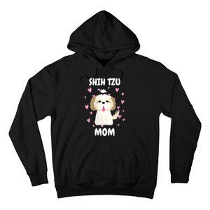 S Shih Tzu Mom Mummy Mama Mum Mommy MotherS Day Mother Owner Vneck Hoodie