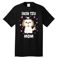 S Shih Tzu Mom Mummy Mama Mum Mommy MotherS Day Mother Owner Vneck Tall T-Shirt