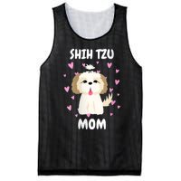 S Shih Tzu Mom Mummy Mama Mum Mommy MotherS Day Mother Owner Vneck Mesh Reversible Basketball Jersey Tank