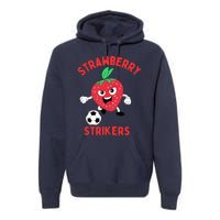 Strawberry Soccer Team Premium Hoodie