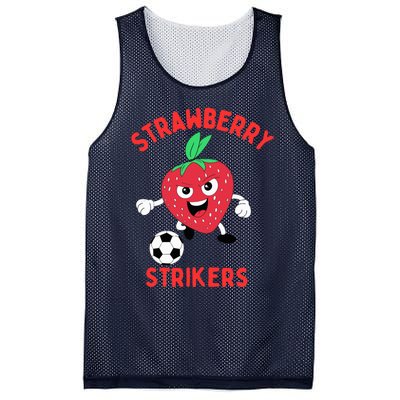 Strawberry Soccer Team Mesh Reversible Basketball Jersey Tank