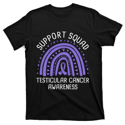 Support Squad Testicular Cancer Awareness T-Shirt