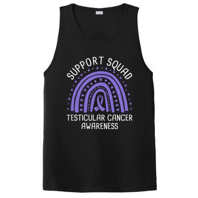 Support Squad Testicular Cancer Awareness PosiCharge Competitor Tank