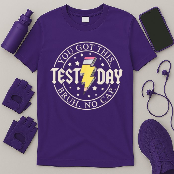 Staar State Testing Day Motivation You Got This Bruh No Cap T-Shirt