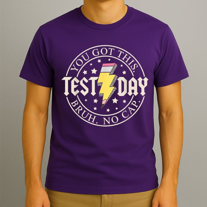 Staar State Testing Day Motivation You Got This Bruh No Cap T-Shirt