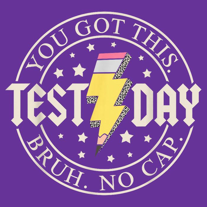 Staar State Testing Day Motivation You Got This Bruh No Cap T-Shirt