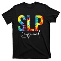 SLP Squad Tie Dye Appreciation Day Hello Back To School T-Shirt