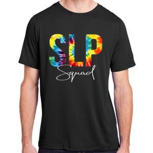 SLP Squad Tie Dye Appreciation Day Hello Back To School Adult ChromaSoft Performance T-Shirt