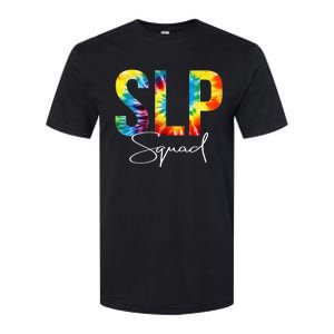 SLP Squad Tie Dye Appreciation Day Hello Back To School Softstyle CVC T-Shirt