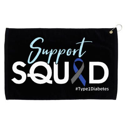 Support Squad Type 1 Diabetes Awareness Grommeted Golf Towel