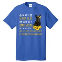 Sunflower Scottish Terrier Mom Mothers Day Dog Mom Gift Tall T-Shirt