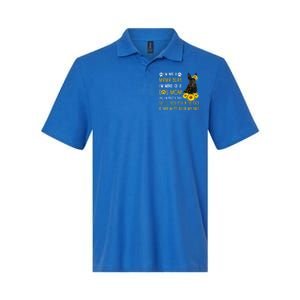 Sunflower Scottish Terrier Mom Mothers Day Dog Mom Gift Softstyle Adult Sport Polo