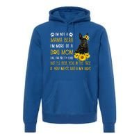 Sunflower Scottish Terrier Mom Mothers Day Dog Mom Gift Premium Hoodie